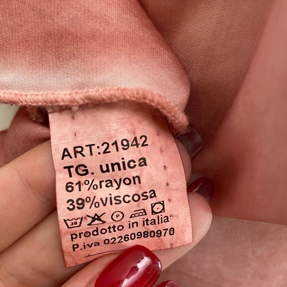 Satin Cowl Neck Spaghetti Strap Blouse With Lace Underlay - Picture 10 of 12